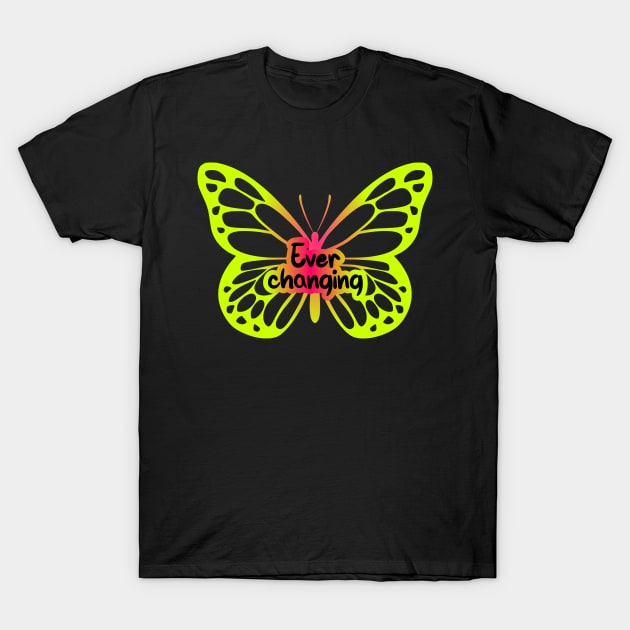 Ever Changing Butterfly T-Shirt by Mayathebeezzz